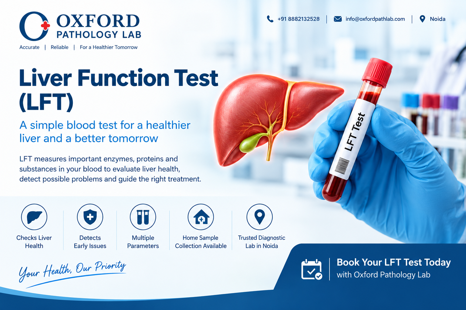 Liver Function Test (LFT): Normal Range, Symptoms, Preparation, Benefits and Cost